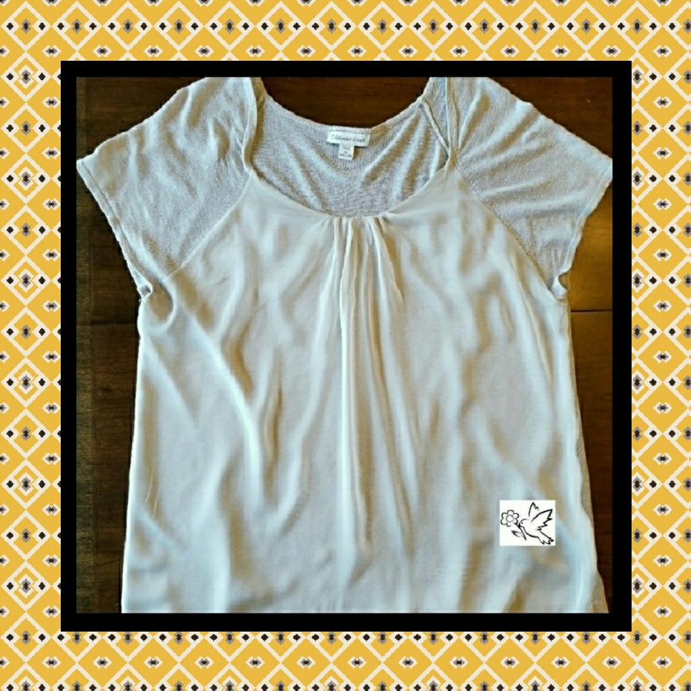 Coldwater Creek Linen sweater